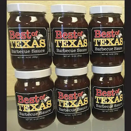 Best of Texas Barbecue Sauce - 6 pack - 16 oz. jars